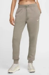 Nike Women's  Sportswear Phoenix Fleece Mid-rise Sweatpants In Light Army/sail