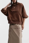 Nike Womens  Phnx Fleece Os Pullover Hoodie In Brown