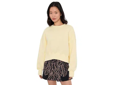 Nike Sportswear Phoenix Fleece Over-oversized Crew Neck Sweatshirt In Burgundy