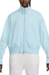 Nike Sportswear Phoenix Fleece Oversize Track Jacket In Blue