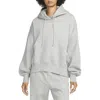 Nike Sportswear Phoenix Fleece Over-oversized Pullover Hoodie In Gray