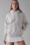 Nike Sportswear Phoenix Fleece Oversized Pullover Hoodie Sweatshirt In Light Orewood Brown/sail, Women's  In Neutral