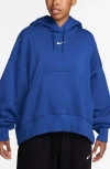 Nike Women's  Sportswear Phoenix Fleece Over-oversized Pullover Hoodie In Game Royal/sail