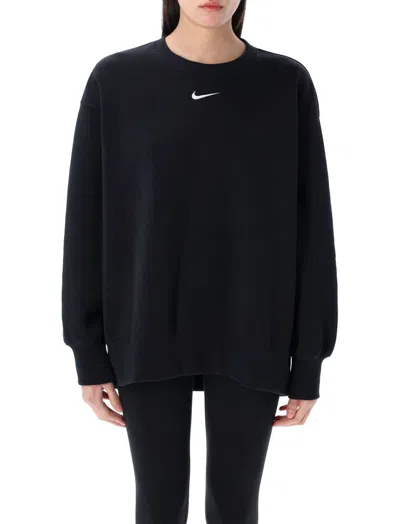 Nike Black Sportswear Phoenix Fleece Sweatshirt