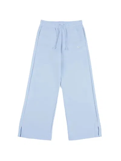 Nike Sportswear Phoenix Fleece Track Pants In Blue