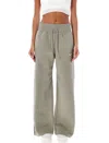 Nike Phoenix Fleece High-waisted Wide Leg Sweatpants In Green