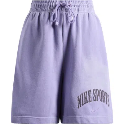 NIKE NIKE SPORTSWEAR PHOENIX FRENCH TERRY DRAWSTRING SHORTS