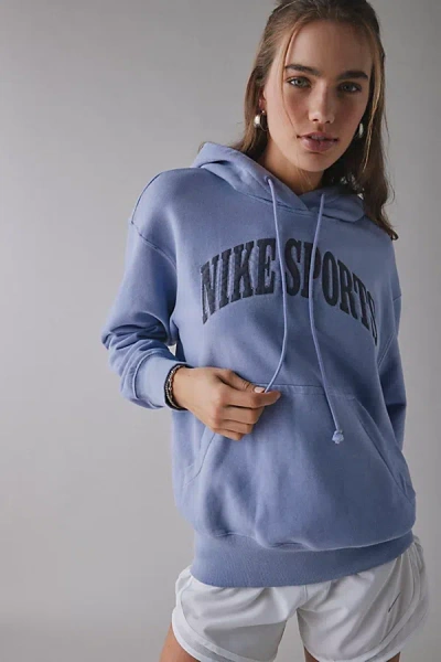 Nike Sportswear Phoenix French Terry Fleece Hoodie Sweatshirt In Dusty Amethyst, Women's At Urban Outfitt