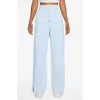 Nike Sportswear Phoenix High Waist Wide Leg Sweatpants In Blue