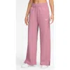 Nike Sportswear Phoenix High Waist Wide Leg Sweatpants In Multi
