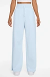 Nike Sportswear Phoenix High Waist Wide Leg Sweatpants In Blue