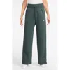 Nike Sportswear Phoenix High Waist Wide Leg Sweatpants In Green