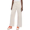 Nike Women's  Sportswear Phoenix Fleece High-waisted Wide-leg Sweatpants In Lt Orewood Brn/sail