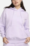 Nike Women's  Sportswear Phoenix Fleece Oversized Pullover Hoodie (plus Size) In Violet Mist/ Sail