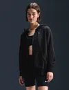 Nike Sportswear Phoenix Plush Oversized Fleece Hoodie In Black