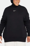 Nike Phoenix Fleece Oversize Crewneck Sweatshirt In Multi