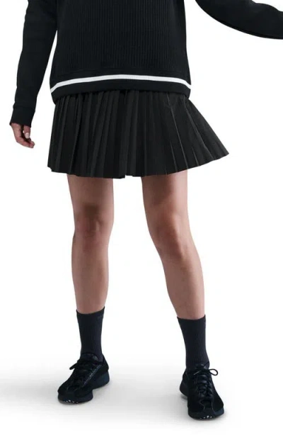 Nike Sportswear Pleated Miniskirt In Black