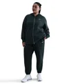 Nike Sportswear Plus Size Phoenix Fleece High-waist Oversized Sweatpants In Green