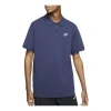 Nike Sportswear Polo Shirt 'navy' In Blue