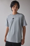 Nike Sportswear Premium Essential Logo Tee In Dark Grey, Men's At Urban Outfitters In Gray