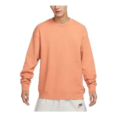 Nike Sportswear Premium Fleece Sweatshirt 'orange'