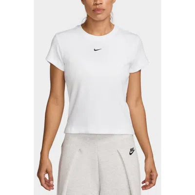 NIKE NIKE SPORTSWEAR RIB COTTON BLEND T-SHIRT