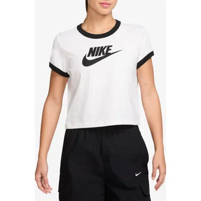 Nike Sportswear Ringer Logo Graphic T-shirt In Multi