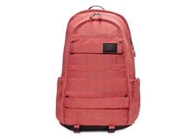 Pre-owned Nike Sportswear Rpm 26l Backpack In Adobe Red