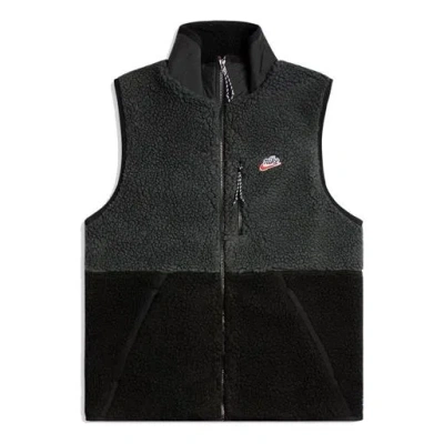 Nike Sportswear Sherpa Fleece Vest  Sports Stay Warm Black