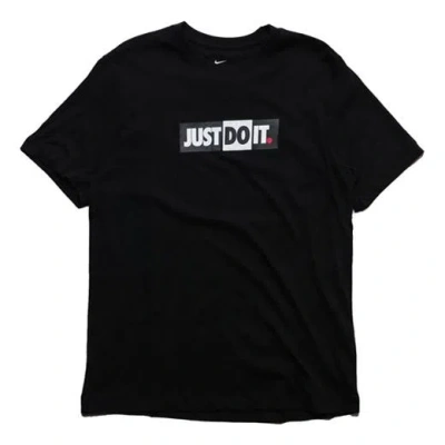 Nike Sportswear Short Sleeve 'jdi Logo Black'