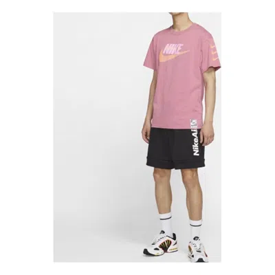 Nike Sportswear Short Sleeve Red Light Red In Multi