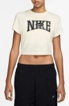 Nike Sportswear Slim Crop T-shirt In White