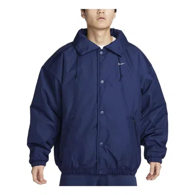 Nike Sportswear Solo Swoosh Puffer Jacket 'navy Blue'
