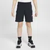 Nike Sportswear Standard Issue Big Kids' (boys') Fleece Shorts In Black