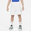Nike Sportswear Standard Issue Big Kids' (boys') Fleece Shorts In White