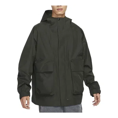 Nike Sportswear Storm-fit Adv Tech Pack Gore-tex Hooded Jacket 'olive' In Green