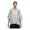 Nike Sportswear Street Oversize Short Sleeeve Graphic Jersey In Gray