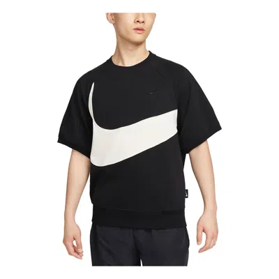 Nike Sportswear Swoosh Big Logo T-shirt 'black'