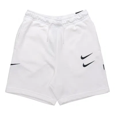 Nike Sportswear Swoosh Men's French Terry Shorts White