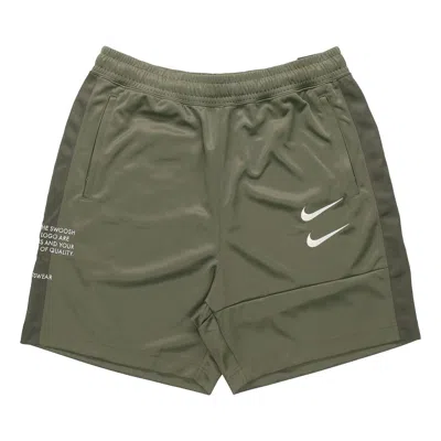 Nike Sportswear Swoosh Shorts Yellow In Green