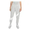 Nike Sportswear Swoosh Tech Sweatpants 'grey White' In Gray