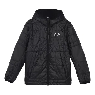 Nike Sportswear Synthetic-fill Cotton Clothes Men's Black