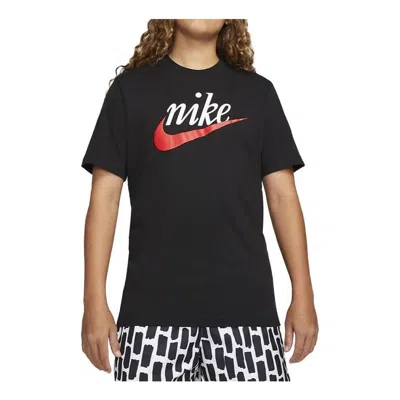 Nike Sportswear T-shirt 'black Red'