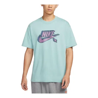 Nike Sportswear T-shirt 'green Purple'