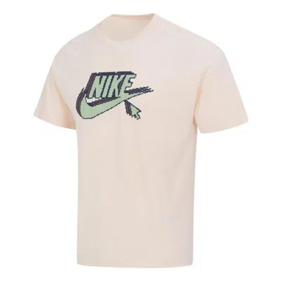 Nike Sportswear T-shirt 'khaki' In Pink
