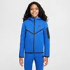 Nike Sportswear Tech Fleece Big Kids' Full-zip Hoodie In Multi
