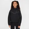 Nike Logo-print Zip-up Hoodie In Black