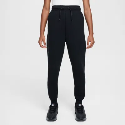Nike Kids' Women's  Sportswear Tech Fleece Girls' Jogger Pants In Black/black/black