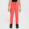 Nike Kids' Women's  Sportswear Tech Fleece Girls' Jogger Pants In Magic Ember/black/black