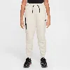 Nike Kids' Women's  Sportswear Tech Fleece Girls' Jogger Pants In Sail/black/black
